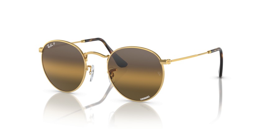 RAY-BAN ROUND METAL RB3447 001/G5 Polarizadas - RAY-BAN ROUND METAL RB3447 001/G5 Polarizadas - gafas de sol
