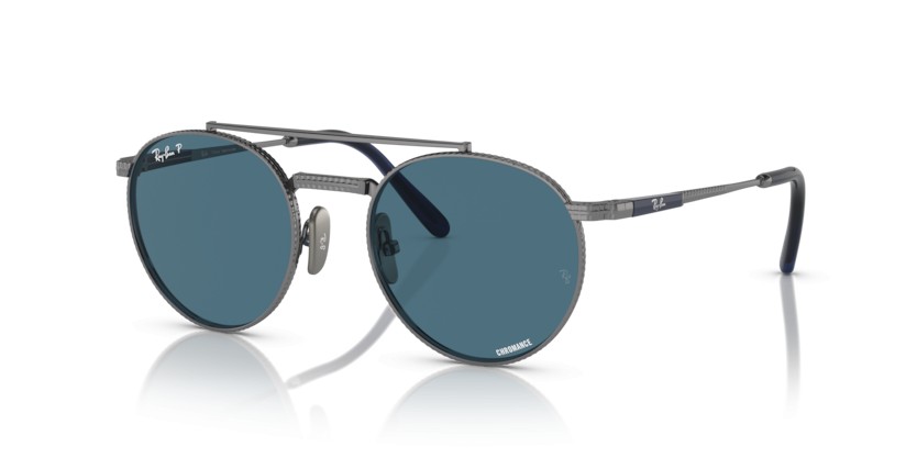 RAY-BAN ROUND II TITANIUM RB8237 3142S2 Polarizadas - RAY-BAN ROUND II TITANIUM RB8237 3142S2 Polarizadas - gafas de sol
